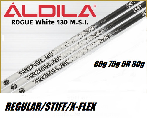 Aldila rogue white msi 130 - white,